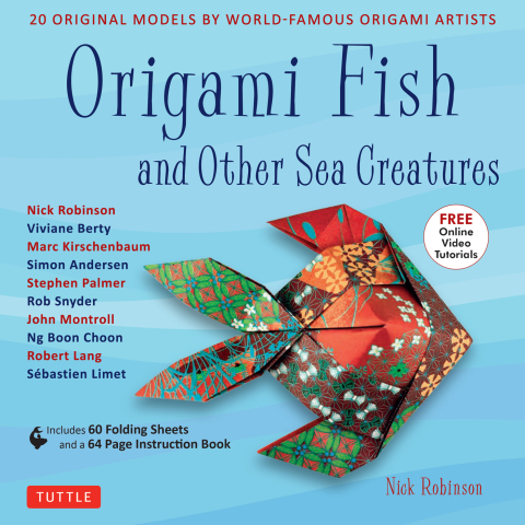 Cover image for book Origami Fish and Other Sea Creatures Ebook