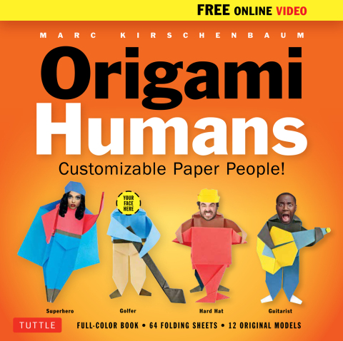 Cover image for book Origami Humans Ebook
