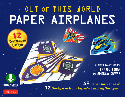 Cover image for book Out of This World Paper Airplanes Ebook