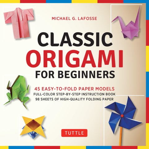 Cover image for book Classic Origami for Beginners Kit Ebook