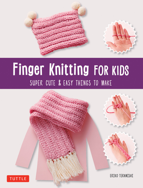 Cover image for book Finger Knitting for Kids