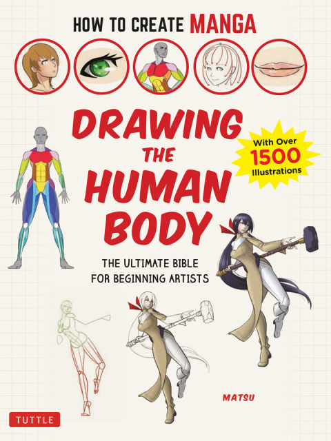 Cover image for book How to Create Manga: Drawing the Human Body
