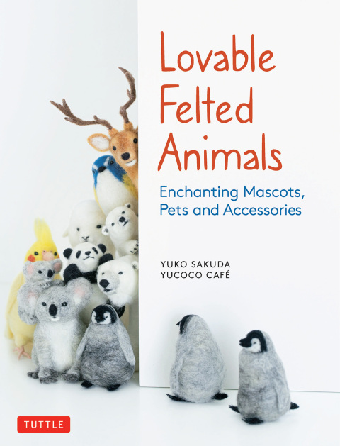 Cover image for book Lovable Felted Animals