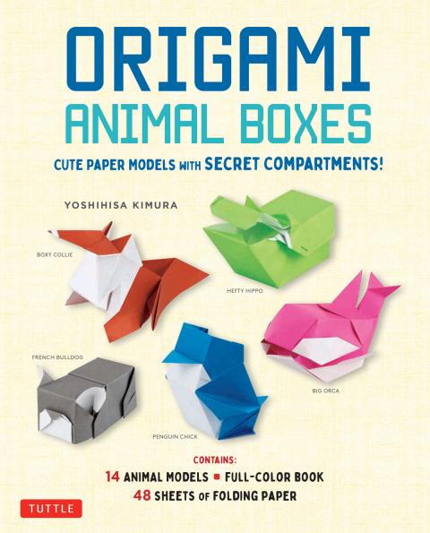 Cover image for book Origami Animal Boxes Kit