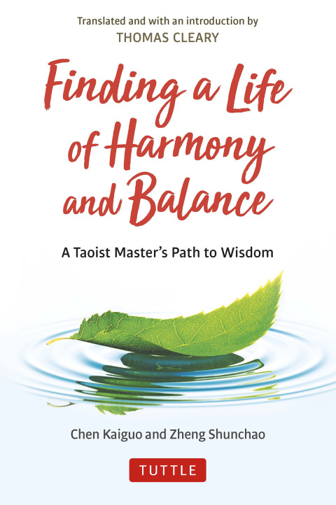 Cover image for book Finding a Life of Harmony and Balance