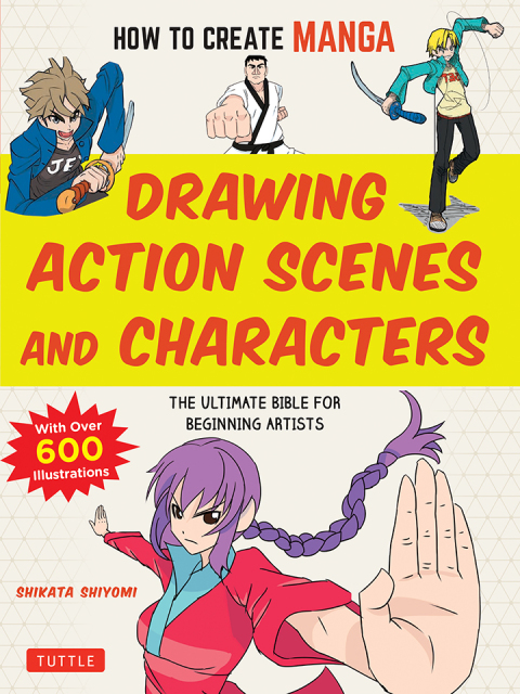 Cover image for book How to Create Manga: Drawing Action Scenes and Characters