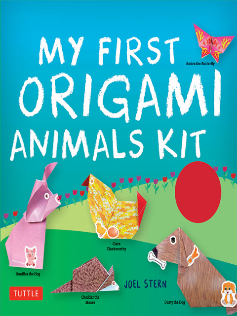 Cover image for book My First Origami Animals Ebook