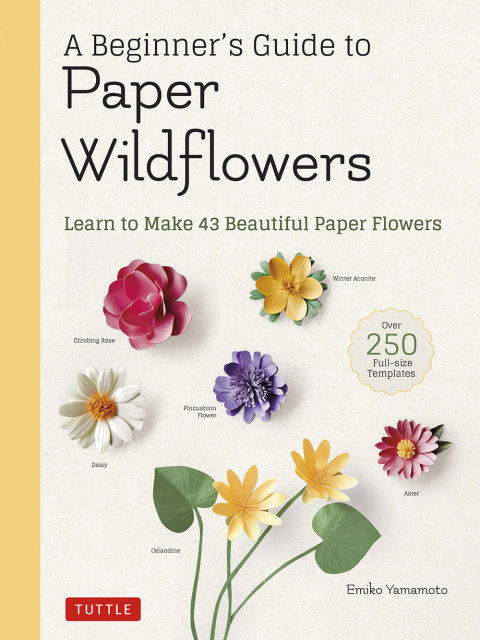 Cover image for book Beginner's Guide to Paper Wildflowers