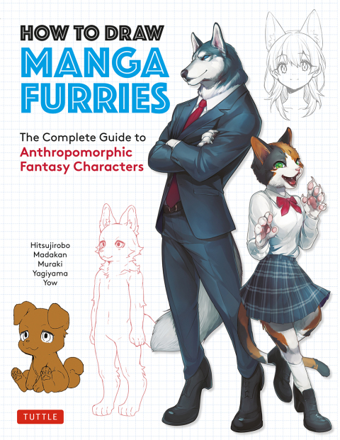 Cover image for book How to Draw Manga Furries