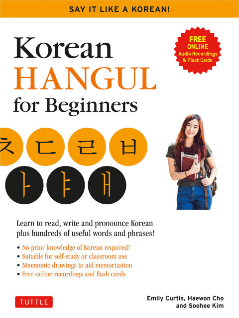 Cover image for book Korean Hangeul for Beginners: Say it Like a Korean