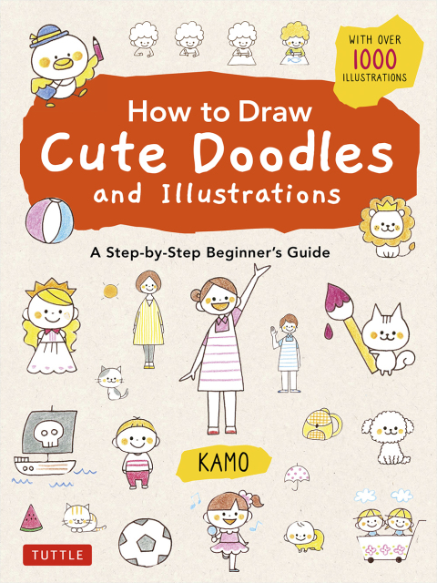 Cover image for book How to Draw Cute Doodles and Illustrations