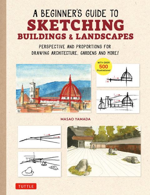 Cover image for book Beginner's Guide to Sketching Buildings & Landscapes