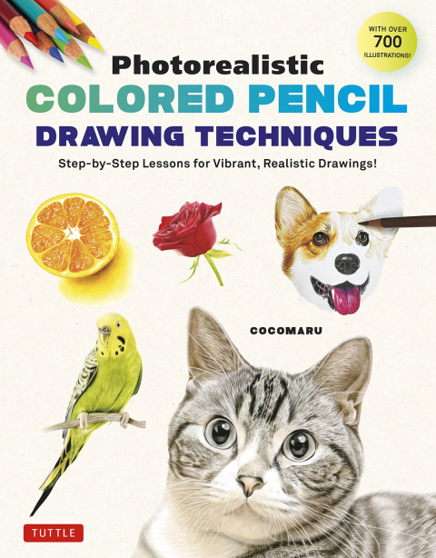 Cover image for book Photorealistic Colored Pencil Drawing Techniques