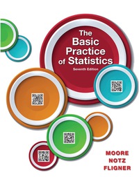 The Basic Practice Of Statistics 7th Edition 9781464142536 9781464186783 Vitalsource