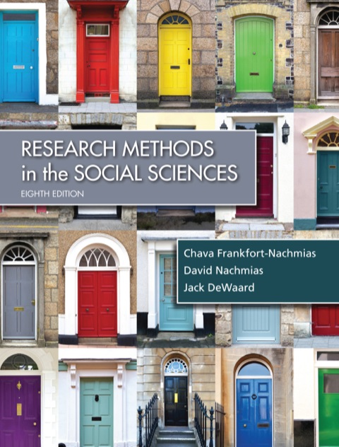 Cover image for book Research Methods in the Social Sciences