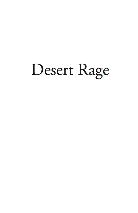 Cover image for book Desert Rage