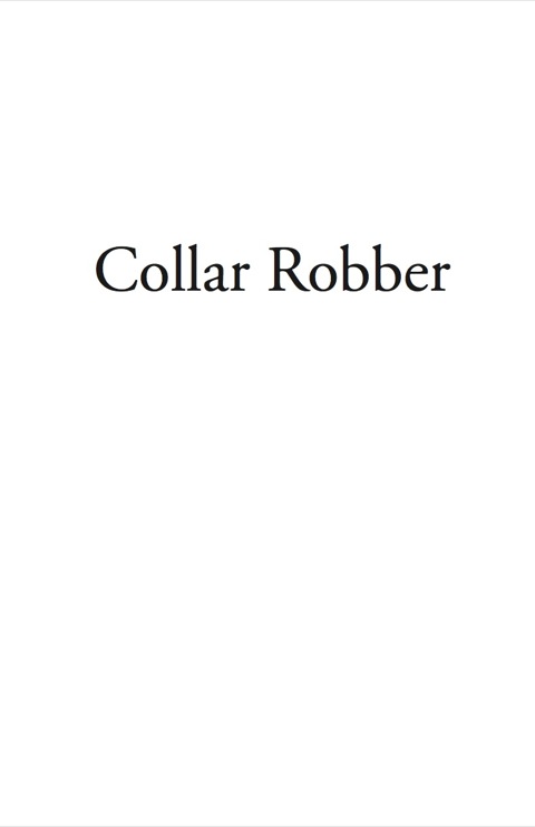 Cover image for book Collar Robber