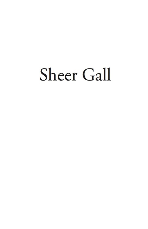 Cover image for book Sheer Gall