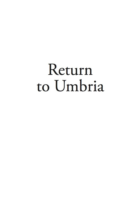 Cover image for book Return to Umbria