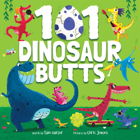 Cover image for book 101 Dinosaur Butts