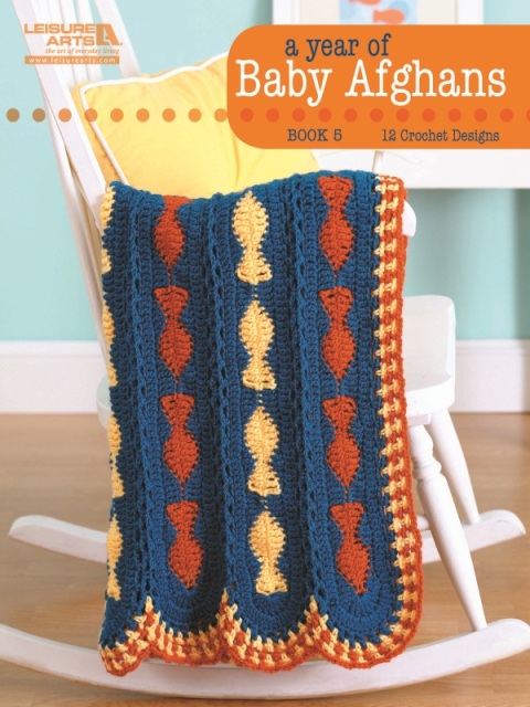 Cover image for book A Year of Baby Afghans, Book 5