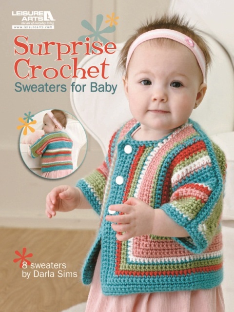 Cover image for book Surprise Crochet Sweaters For Baby