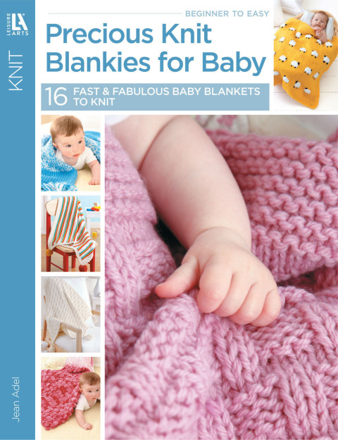 Cover image for book Precious Knit Blankies for Baby