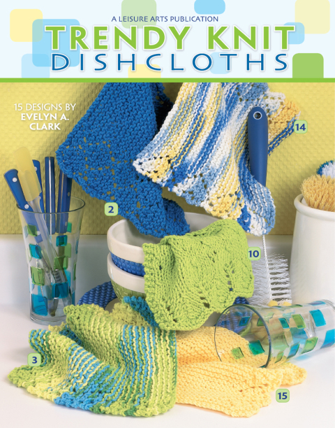 Cover image for book Trendy Knit Dishcloths Knit