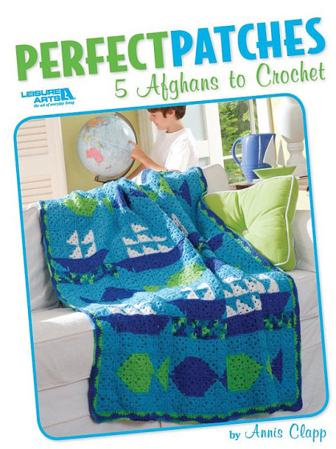 Cover image for book Perfect Patches 5 Afghans To Crochet