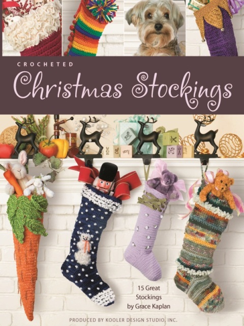 Cover image for book Crocheted Christmas Stockings