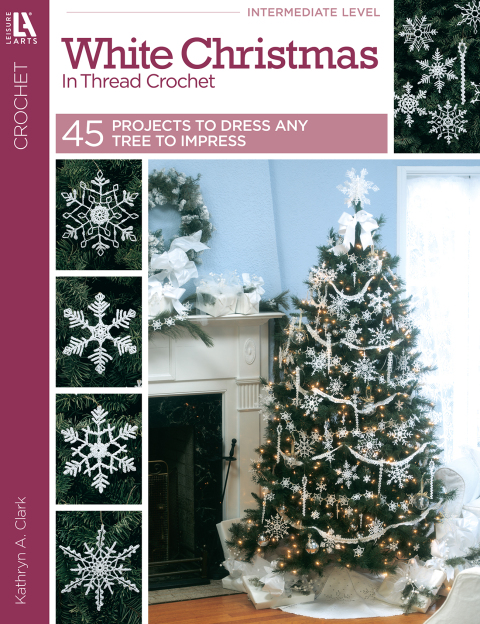Cover image for book White Christmas in Thread Crochet