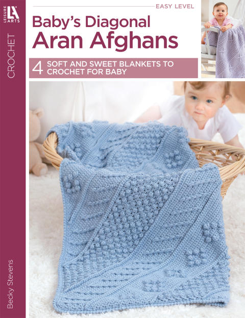 Cover image for book Baby's Diagonal Aran Afghans