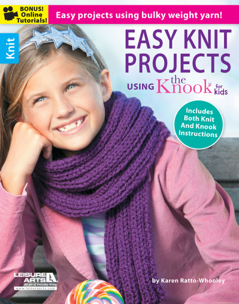 Cover image for book Easy Knit Projects Using The Knook For Kids
