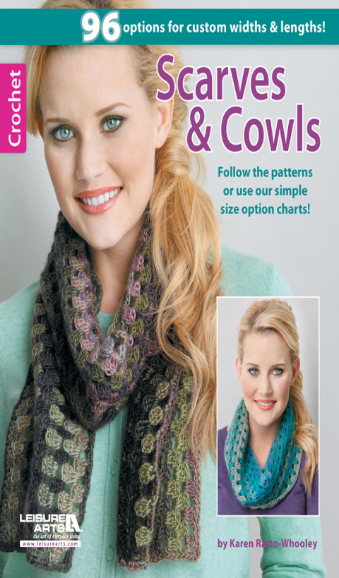 Cover image for book Crochet Scarves & Cowls