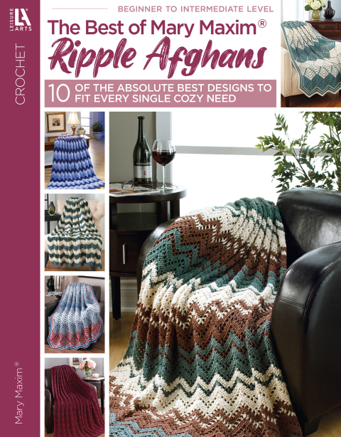 Cover image for book The Best of Mary Maxim Ripple Afghans