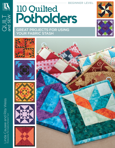 Cover image for book 110 Quilted Potholders