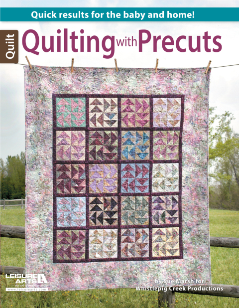 Cover image for book Quilting With Precuts