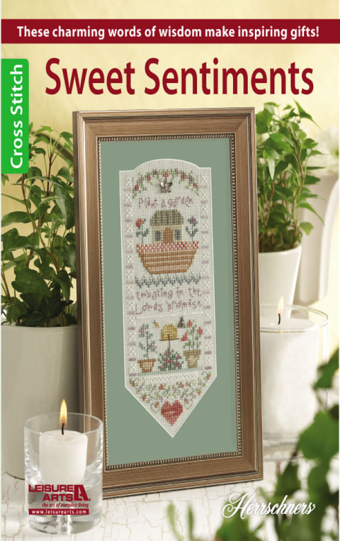 Cover image for book Sweet Sentiments Cross Stitch