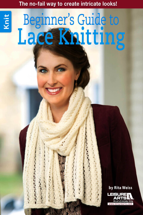 Cover image for book Beginner's Guide to Lace Knitting