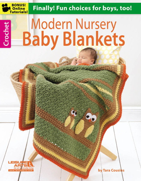Cover image for book Modern Nursery Baby Blankets
