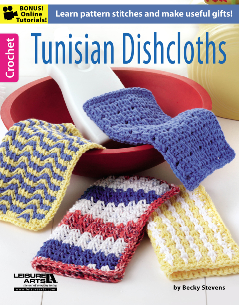 Cover image for book Crochet Tunisian Dishcloths