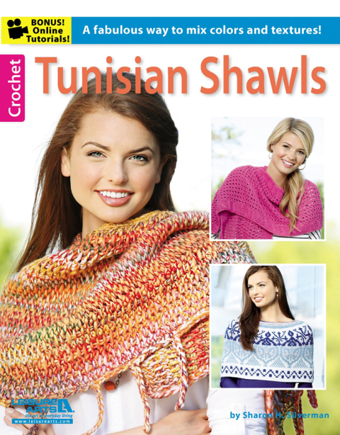 Cover image for book Crochet Tunisian Shawls