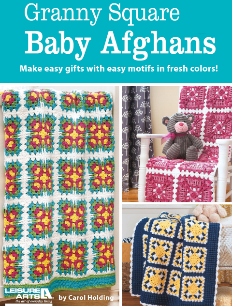 Cover image for book Granny Square Baby Afghans