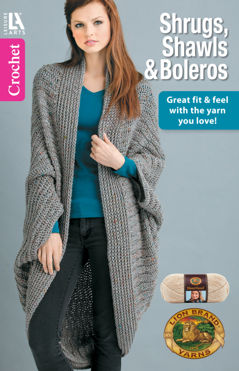 Cover image for book Shrugs, Shawls & Boleros to Crochet