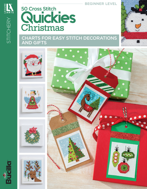Cover image for book 50 Cross Stitch Quickies Christmas