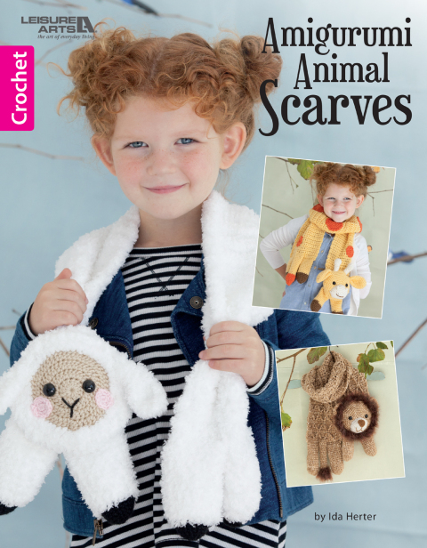 Cover image for book Amigurumi Animal Scarves