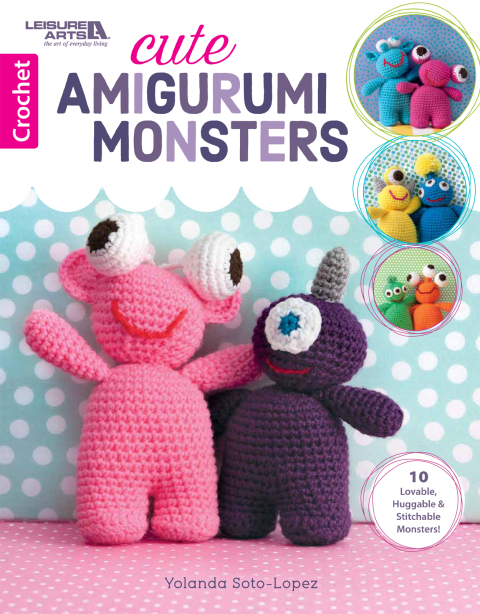 Cover image for book Cute Amigurumi Monsters