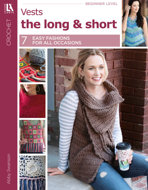 Cover image for book Crochet Vests The Long & Short of It