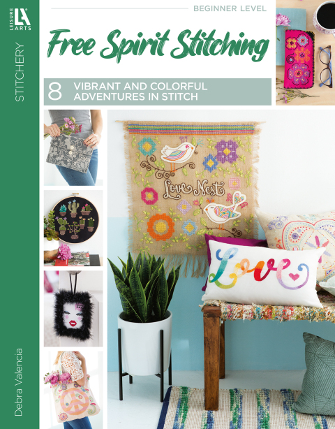 Cover image for book Free Spirit Stitching