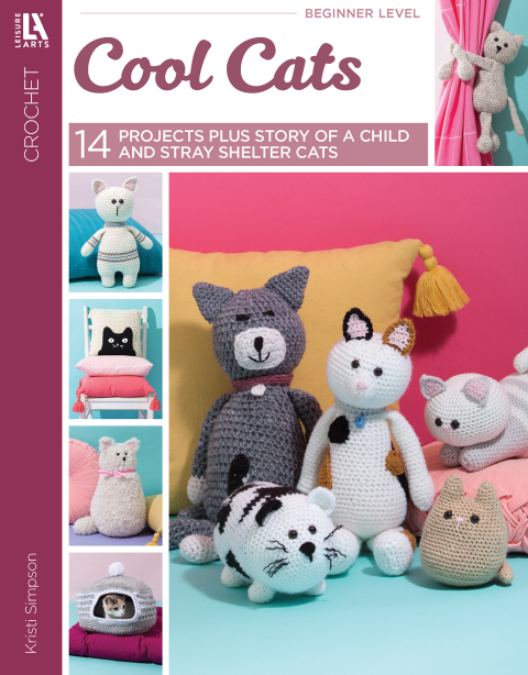 Cover image for book Crochet Cool Cats